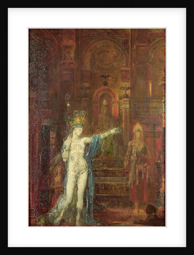 Salome Dancing Before Herod, c.1874 by Gustave Moreau