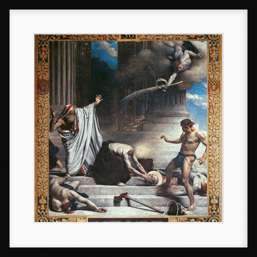 The Martyrdom of St. Denis by Leon Joseph Florentin Bonnat