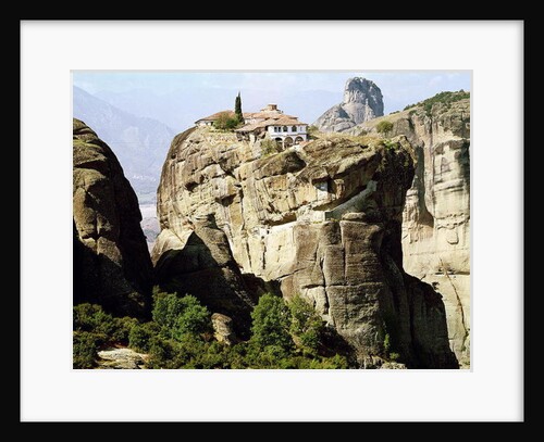 View of the Monastery of the Holy Trinity by Anonymous