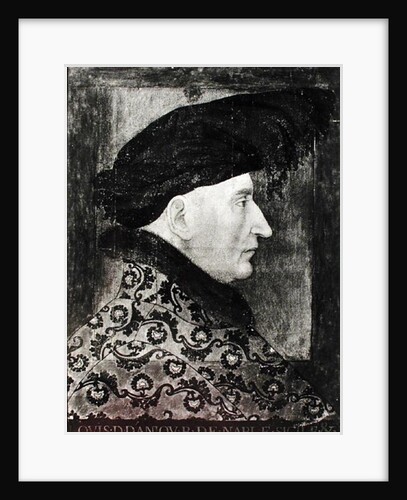Louis II of Anjou King of Naples and Sicily, 1410 by French School