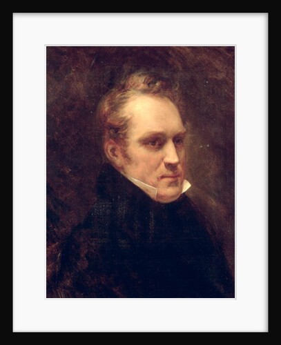 Portrait of Aimable-Guillaume-Prosper Brugiere Baron of Barante by Ary Scheffer