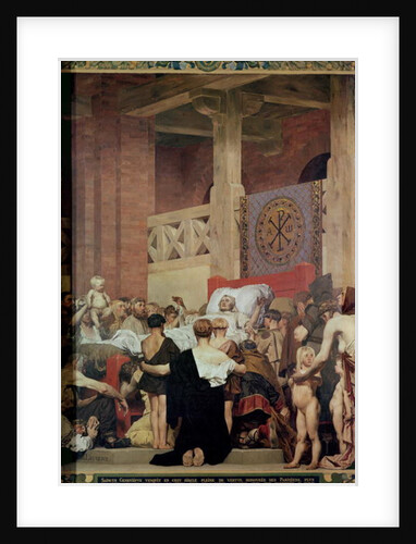 The Death of St. Genevieve by Jean Paul Laurens