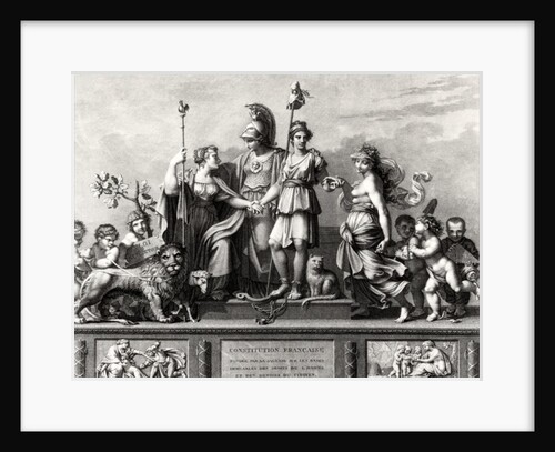 The French Constitution by Pierre-Paul Prud'hon