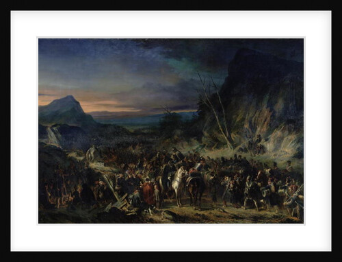 The Ravine, Campaign of 1809, 1843 by Nicolas Toussaint Charlet