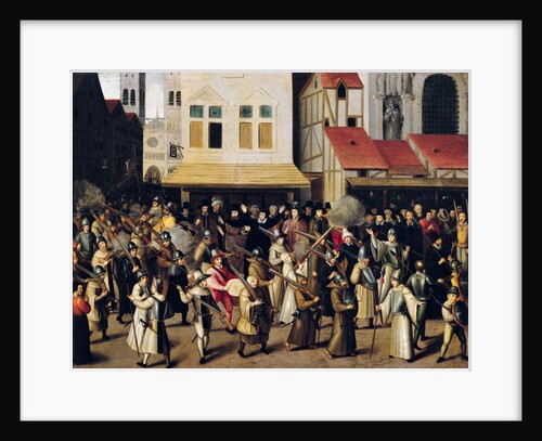 Procession of the Holy League in 1590 by Francois Bunel