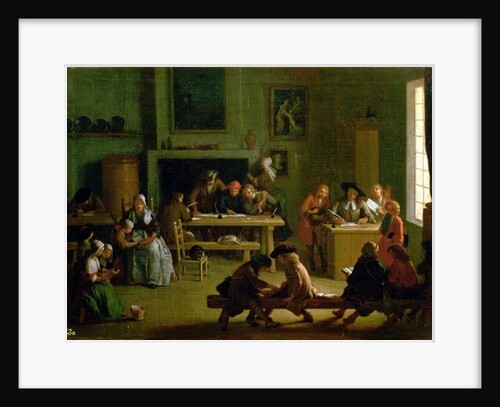 Interior of a Schoolroom by Michel-Ange Houasse