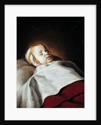 Portrait of a Dead Child, c.1650 by French School