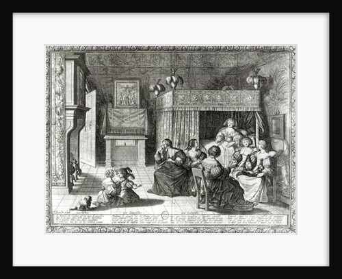 The New Mother by Abraham Bosse