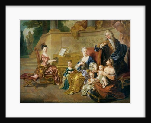 The Franqueville Family, 1711 by Francois de Troy