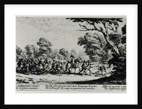 The Discovery of the Brigands by Jacques Callot