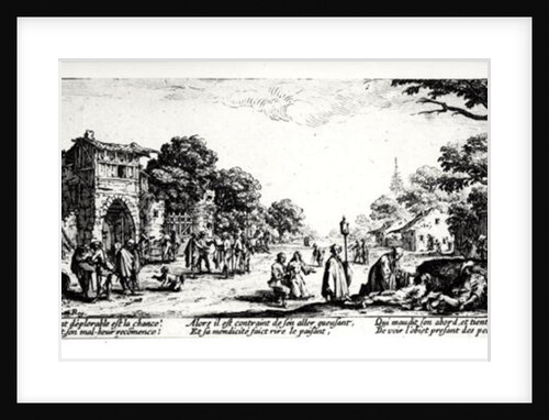 Death by the Roadside by Jacques Callot