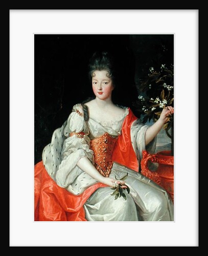 Portrait of Louise-Francoise de Bourbon late 17th century by French School