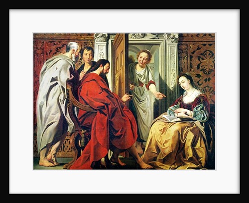 Christ at the House of Martha and Mary of Bethany by Jacob Jordaens
