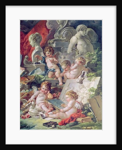 Genius Teaching the Arts, 1761 by Francois Boucher