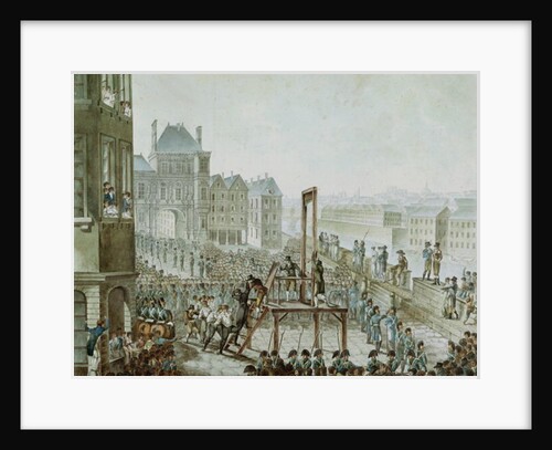 The Execution of Georges Cadoudal and his Accomplices, Place de Greve, 25th June 1804 by Armand de Polignac