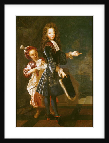 Portrait of Louis-Alexandre de Bourbon Count of Toulouse by Francois de Troy