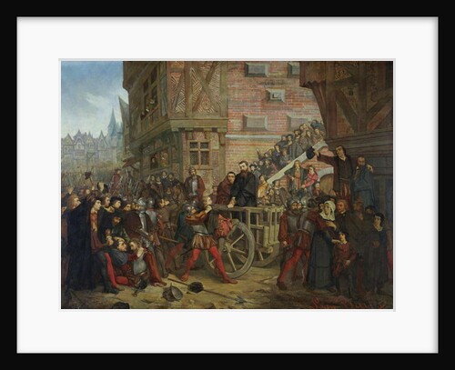 Torture of Etienne Dolet by Leon Charles Adrien Bailly