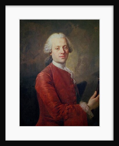Portrait of Jean le Rond d'Alembert by Louis M. Tocque