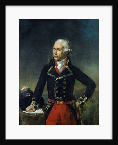 Charles-Francois du Perier Dumouriez after a painting by Jean Antoine Houdon, 1834 by Jean Sebastien Rouillard