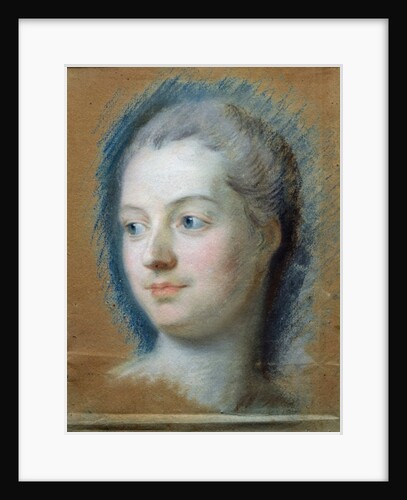 Portrait of Madame de Pompadour 1752 by Maurice Quentin de la Tour