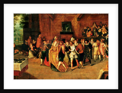 Ball during the Reign of Henri III, 1574-89 by School French