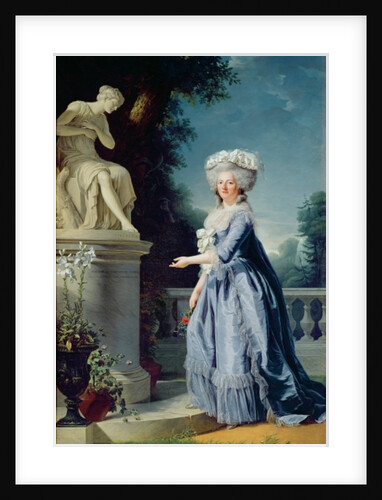 Portrait of Marie-Louise Victoire de France by Adelaide Labille-Guiard