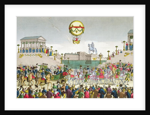 Entry into Paris of Louis XVIII 4th May 1814 by French School
