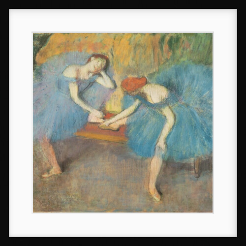 Two Dancers at Rest or, Dancers in Blue, c.1898 by Edgar Degas