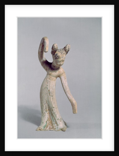 Funerary statue of a dancer, Tang Dynasty by School Chinese