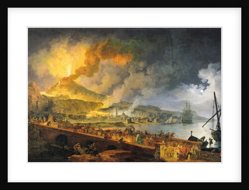 Eruption of Vesuvius in 1771, 1779 by Pierre Jacques Volaire
