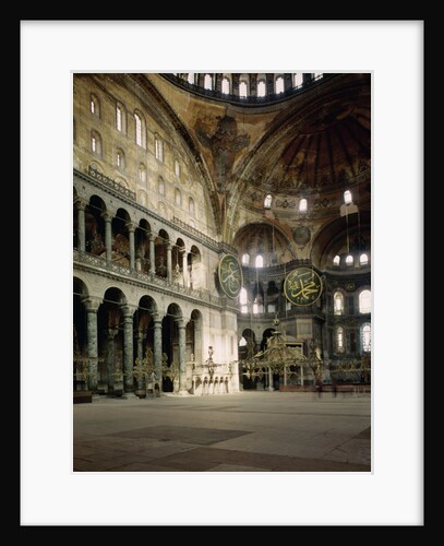 View of the nave by Byzantine School