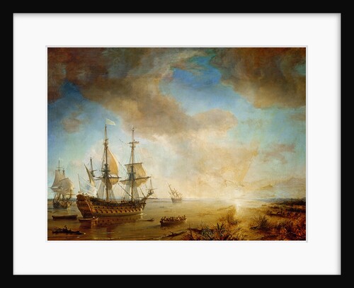 Expedition of Robert Cavelier de La Salle in Louisiana in 1684, 1844 by Jean Antoine Theodore Gudin