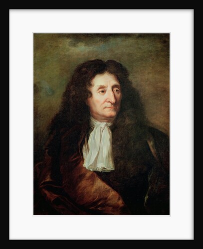 Jean de la Fontaine by Hyacinthe (studio of) Rigaud