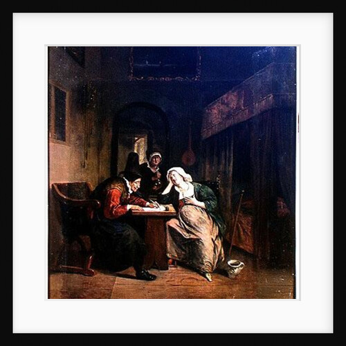 The Patient and the Doctor by Jan Havicksz. Steen