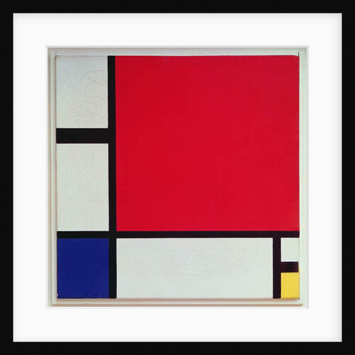 Composition with Red, Blue and Yellow, 1930 by Piet Mondrian