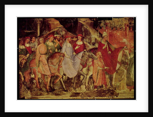 The History of Pope Alexander III: The Entrance of the Pope and Emperor Frederick Barbarossa into Rome, 1407 by Aretino Luca Spinello or Spinelli