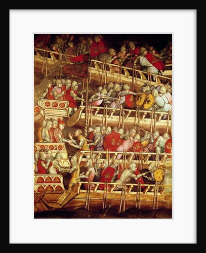 The History of Pope Alexander III: The Venetian Fleet Victorious over that of Emperor Frederick Barbarossa by Aretino Luca Spinello or Spinelli