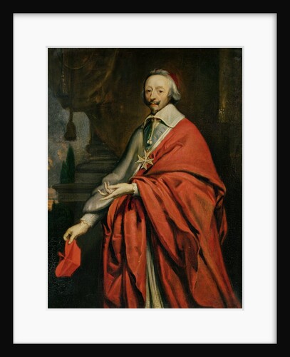 Portrait of Cardinal de Richelieu by Philippe de Champaigne