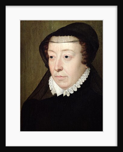 Portrait of Catherine de Medici by Francois (attr. to) Clouet
