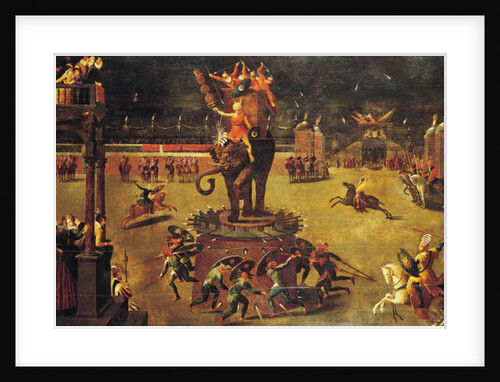 The Elephant Carousel by Antoine Caron