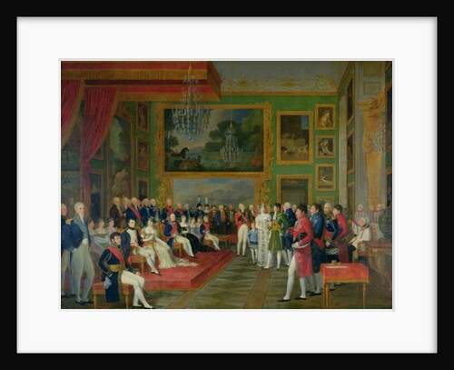 The Marriage of Eugene de Beauharnais to Amalie Auguste of Bavaria in Munich, 13th January 1806, 1808 by Francois Guillaume Menageot