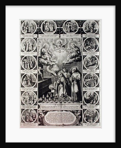 Scenes from the Life of St. Colette by Theodor Galle