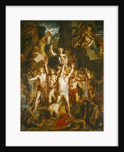 The Defence of Gaul, 1855 by Theodore Chasseriau