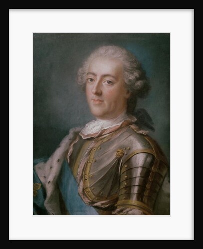 Portrait of Louis XV King of France by Gustav Lundberg