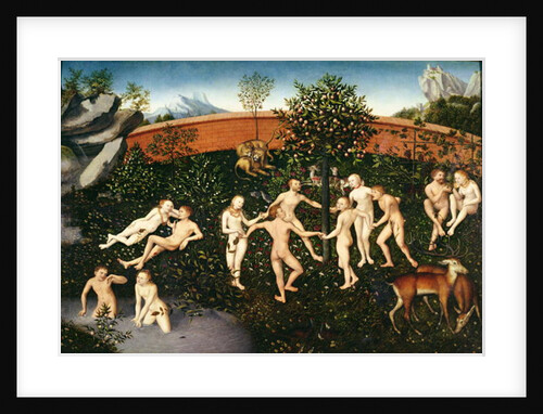 The Golden Age, 1530 by Lucas the Elder Cranach
