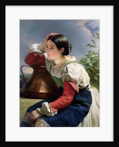 Young Italian at the Well, late 1830s-early 1840s by Franz Xaver Winterhalter