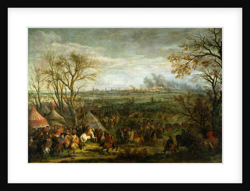 The Taking of Cambrai in 1677 by Louis XIV, late 17th century by Adam Frans van der Meulen