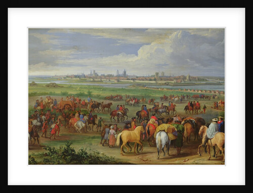 The Entrance of the French Army at Ypres, 1678 by Jean-Baptiste Martin