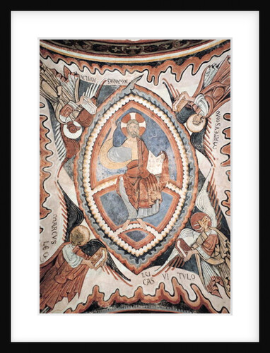 Christ in Glory in the Tetramorph, late 12th century by Romanesque