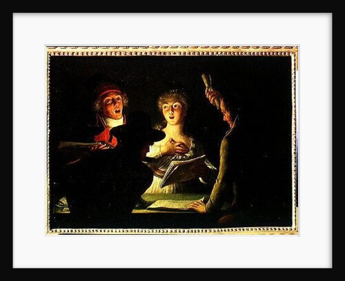 The Marseillaise or, The Patriotic Singers, 1794 by Dominique (1743-1820) Doncre